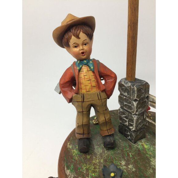 Vintage Genuine Thorens Swiss Music Work Music Box ''Happy Wanderer'' - Picture 13 of 16